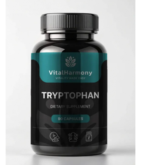 VITALHARMONY Trüptofaan, 90 kapslit