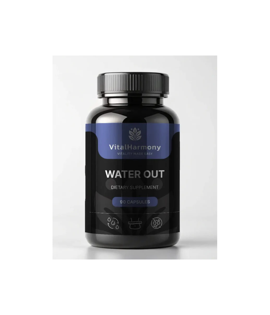 VITALHARMONY Water out, 90 capsules – low-calorie product from VITALHARMONY, buy in SportFit Nutrition OÜ | Reg.nr. 14554498