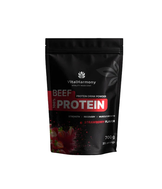 Beef Protein at SportFit Nutrition OÜ | Reg.nr. 14554498 – healthy products with delivery to Estonia, Latvia, Lithuania, Finland, and the entire EU.