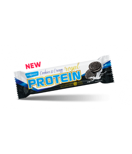 MaxSport ROYAL Protein Bar Cream&cookies, 60 g