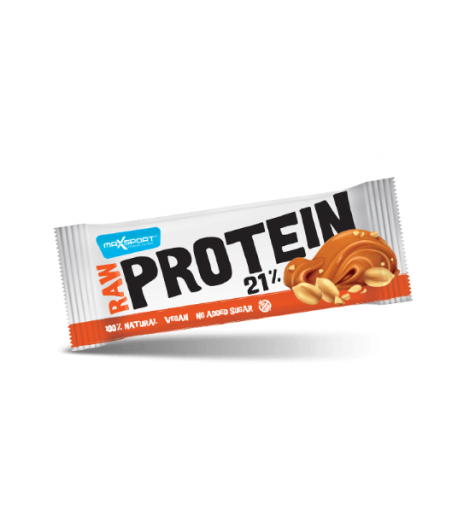 MaxSport RAW Protein Bar - Peanut VOLCANO, 50 g