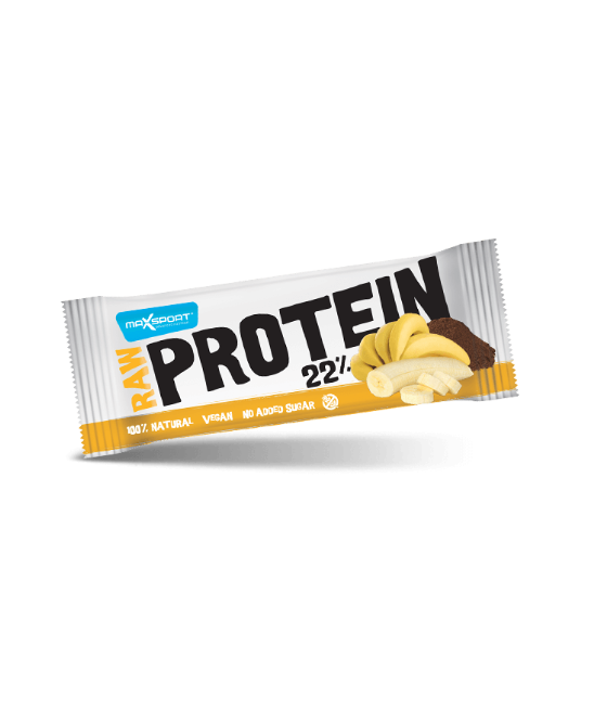 MaxSport RAW Protein Bar - Banana, 50 g