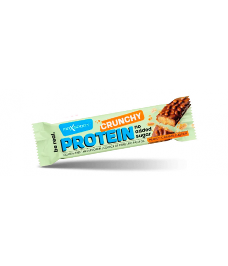 MaxSport CRUNCHY Protein bar - Peanuts & Caramel, 40 g