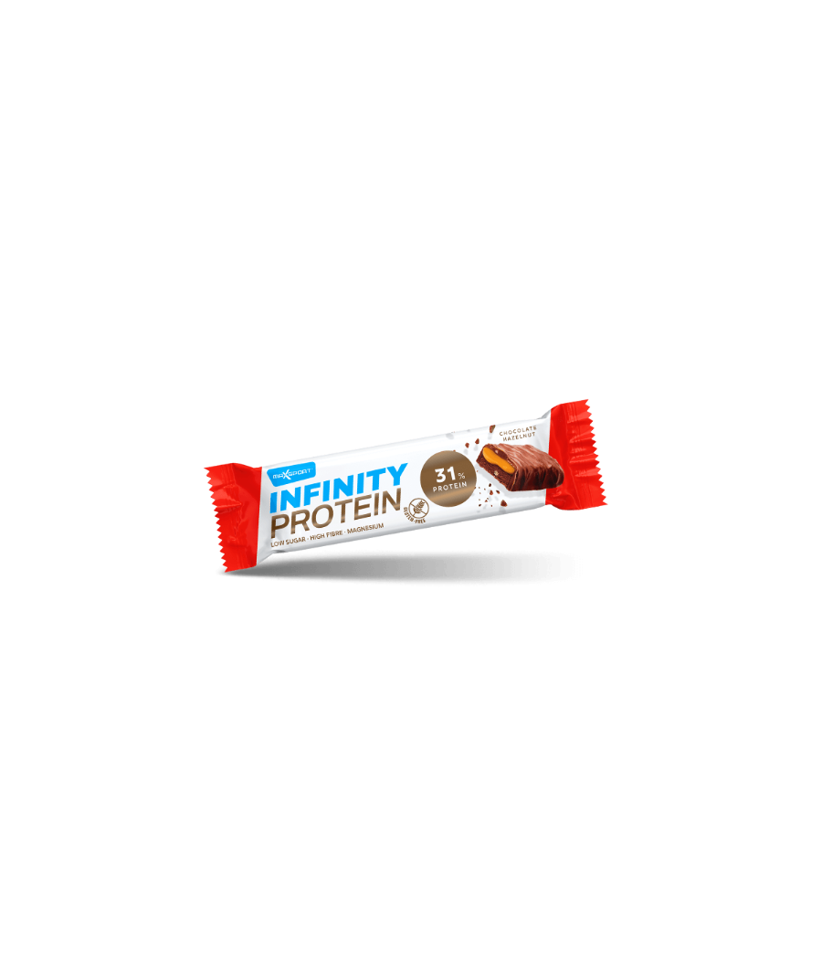 MaxSport INFINITY Protein bar - Chocolate & Hazelnut, 55 g – low-calorie product from MaxSport, buy in SportFit Nutrition OÜ | Reg.nr. 14554498