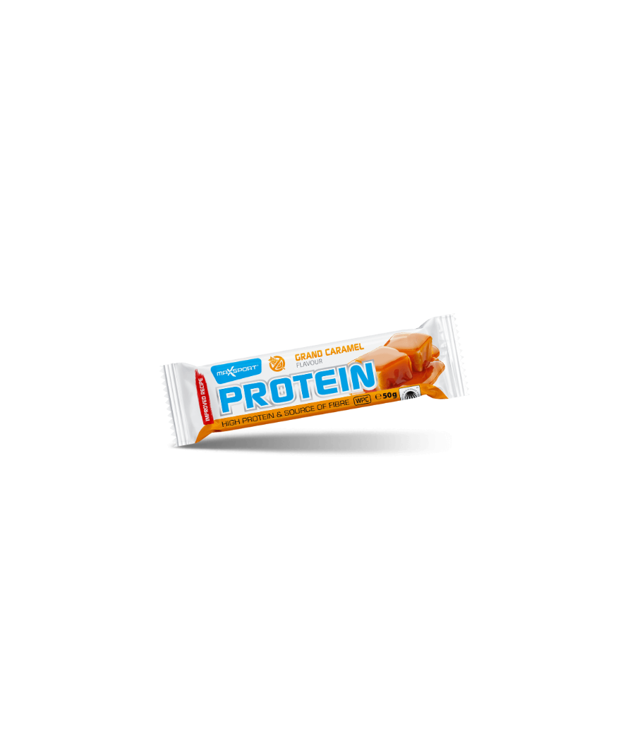 MaxSport Protein Bar – Caramel, 50 g – low-calorie product from MaxSport, buy in SportFit Nutrition OÜ | Reg.nr. 14554498
