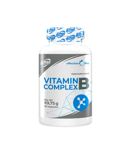 6 PAK B-vitamiini kompleks, 90 kapslit