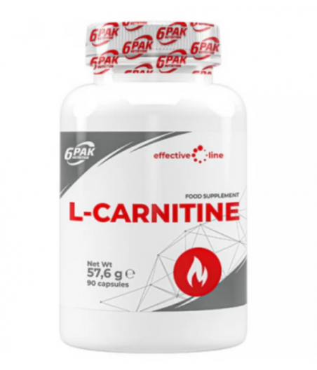 6 PAK L-KARNITIIN, 90 kapslit