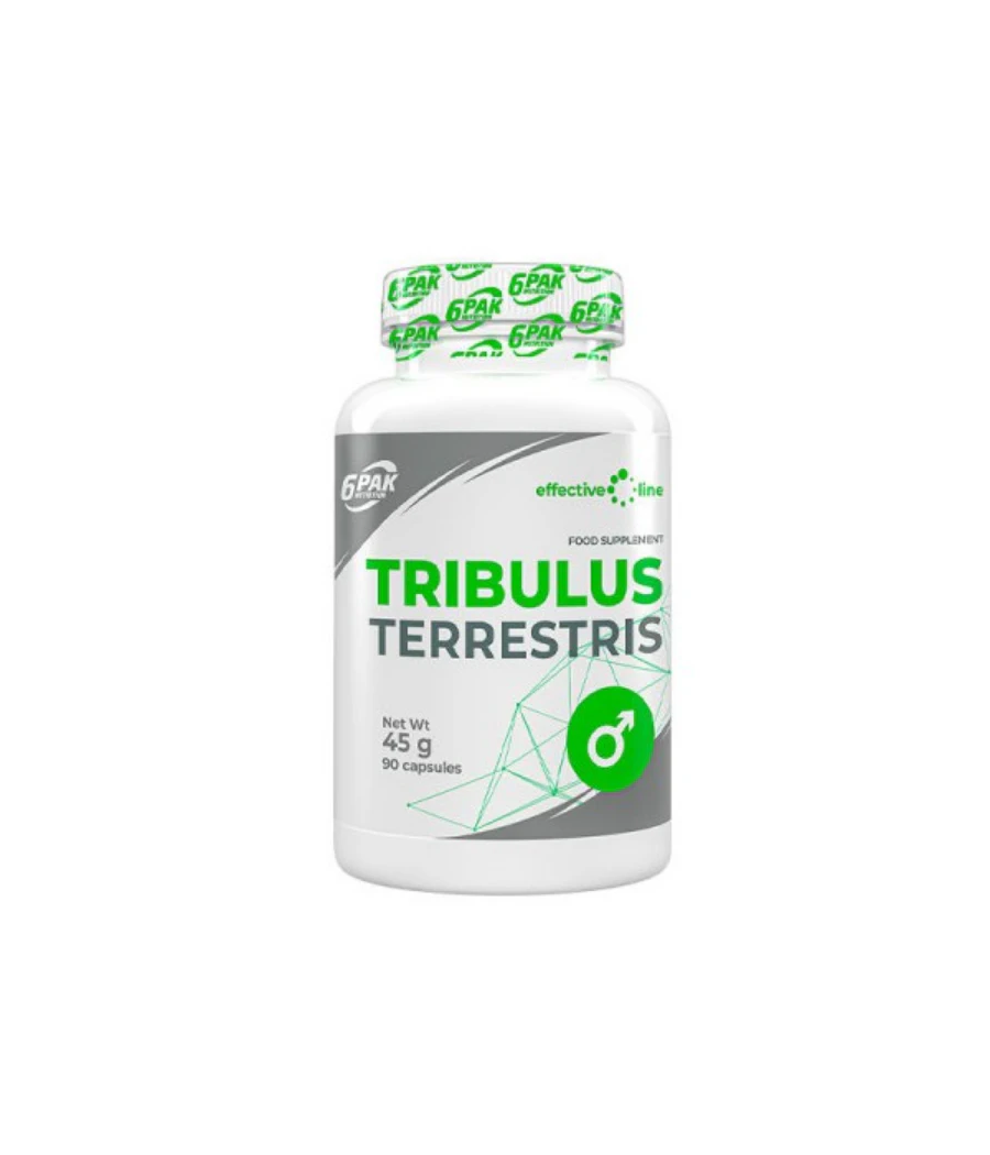 6PAK Tribulus Terrestris, 90 kapslit – madala kalorsusega toode firmalt 6PAK Nutrition, osta SportFit Nutrition OÜ | Reg.nr. 14554498-ist