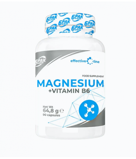 6PAK Магний + Витамин B6, 90 капсул