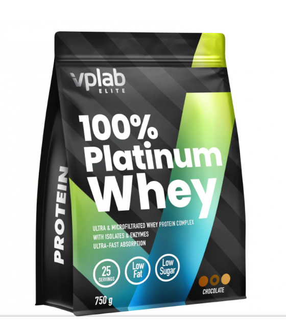 VPLAB Platinum Whey, Шоколад, 750 г