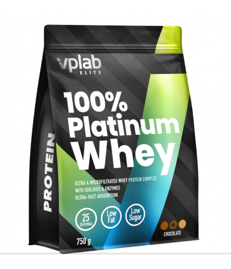 VPLAB Platinum Whey, Шоколад, 750 г