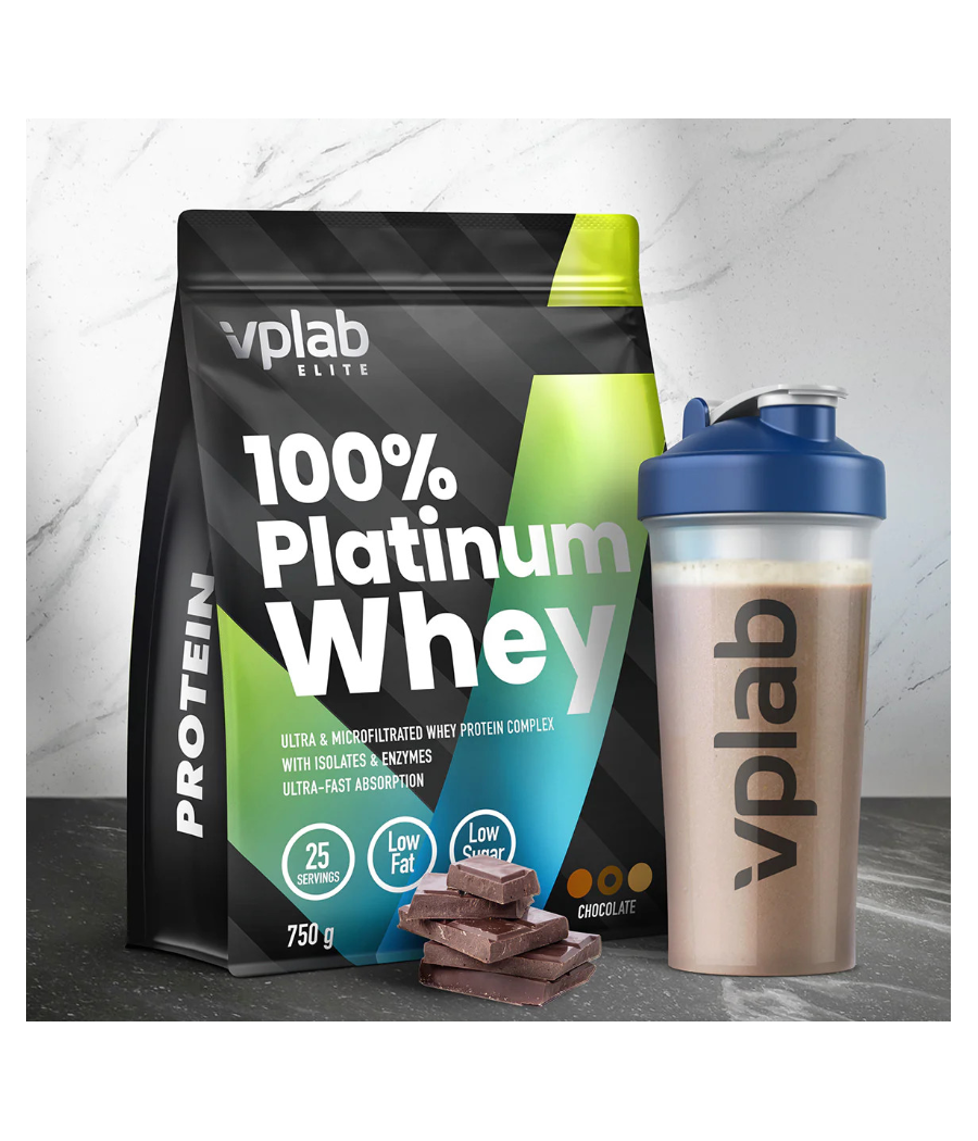 VPLAB Platinum Whey, Шоколад, 750 г – низкокалорийный продукт от VPLab, купить в SportFit Nutrition OÜ | Reg.nr. 14554498