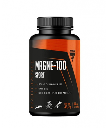 TREC NUTRITION MAGNE-100 SPORT, 60 capsules