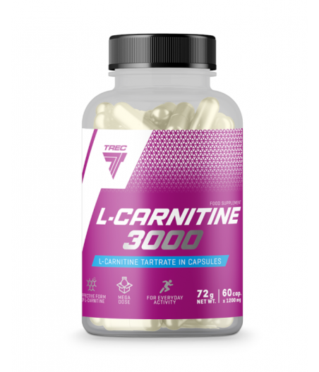 TREC NUTRITION L-Carnitine 3000, 60 capsules
