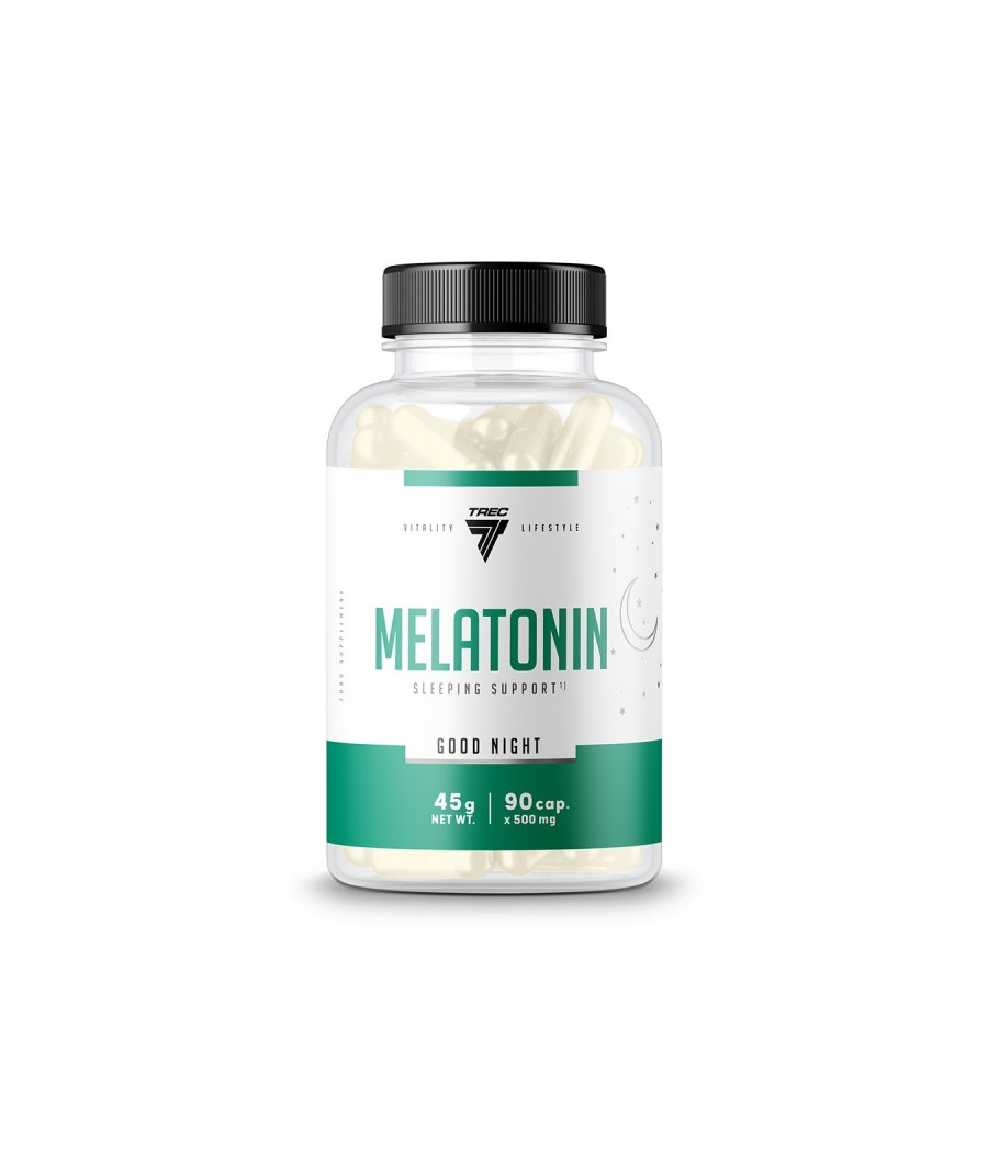 TREC NUTRITION Melatonin, 90 capsules – low-calorie product from TREC NUTRITION, buy in SportFit Nutrition OÜ | Reg.nr. 14554498