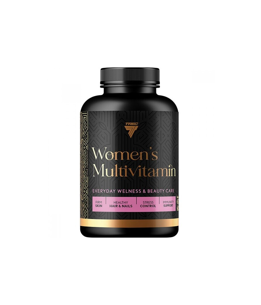 TREC NUTRITION Women's Multivitamin, 90 capsules – low-calorie product from TREC NUTRITION, buy in SportFit Nutrition OÜ | Reg.nr. 14554498