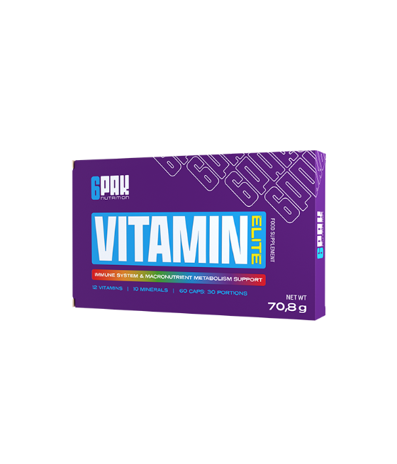 6PAK Vitamin Elite Multivitamin and Mineral Complex, 60 capsules