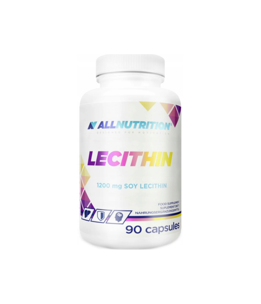 ALLNUTRITION LECITHIN, 90 capsules – low-calorie product from AllNutrition, buy in SportFit Nutrition OÜ | Reg.nr. 14554498
