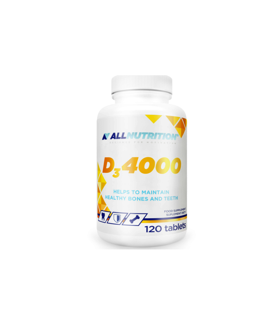 ALLNUTRITION D3 4000, 120 таблеток – низкокалорийный продукт от AllNutrition, купить в SportFit Nutrition OÜ | Reg.nr. 14554498