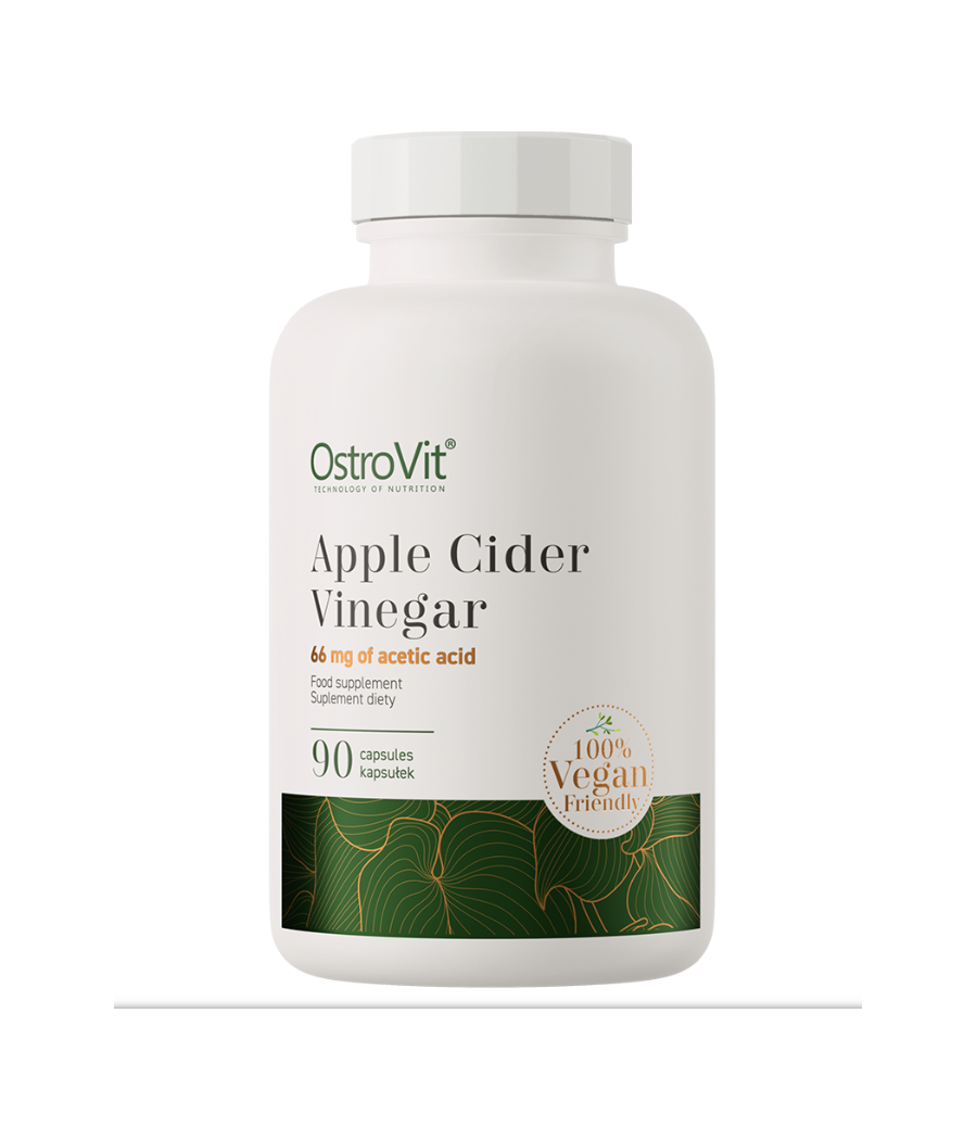 OstroVit Apple Cider Vinegar, 90 capsules – low-calorie product from Ostrovit, buy in SportFit Nutrition OÜ | Reg.nr. 14554498