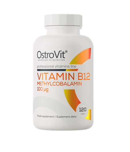 OstroVit Vitamin B12 methylcobalamin, 100 mcg, 120 tablets