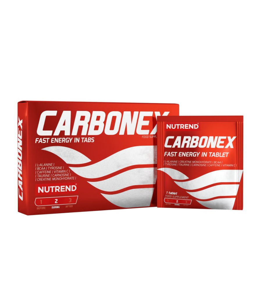 NUTREND CARBONEX, 12 tablets – low-calorie product from NUTREND, buy in SportFit Nutrition OÜ | Reg.nr. 14554498