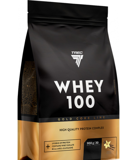 TREC NUTRITION Gold Core Line Whey 100 Vanilje, 900 g
