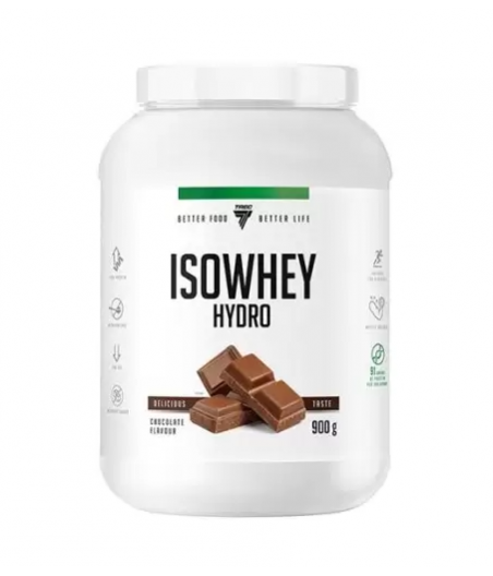 TREC NUTRITION ISOWHEY HYDRO, šokolaad, 900g