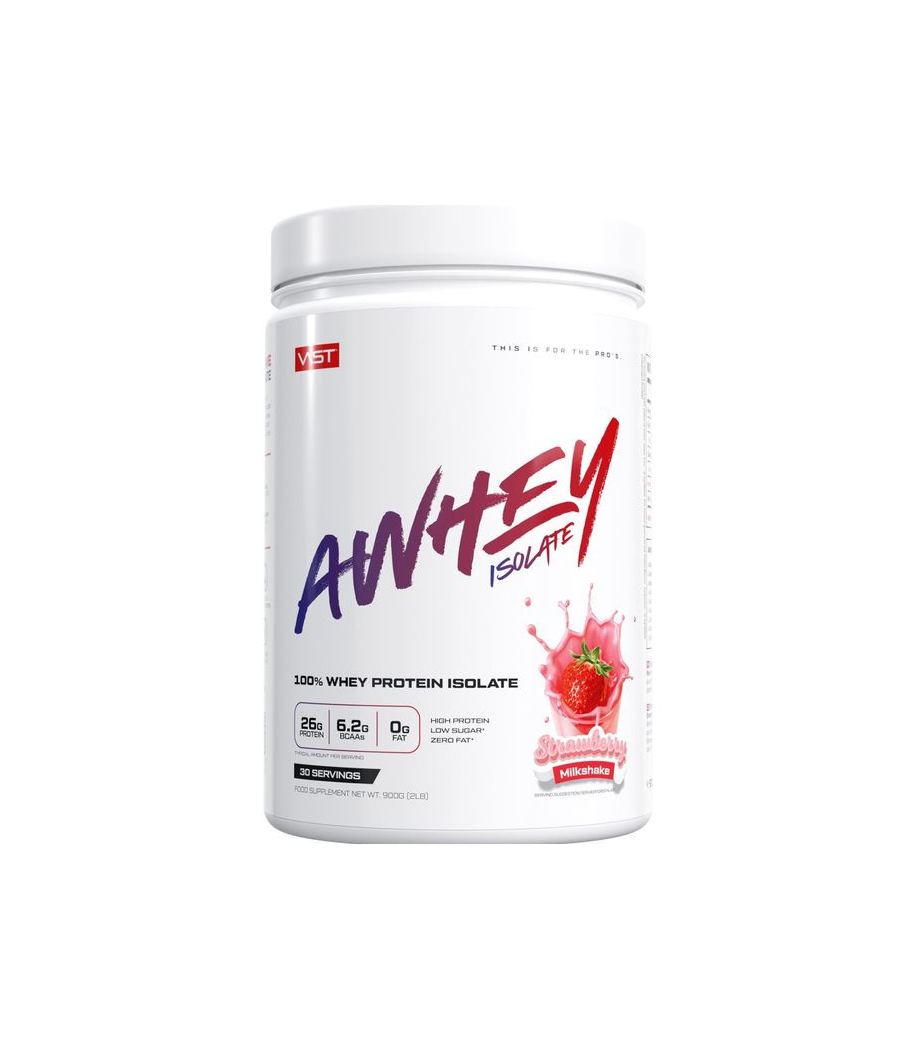 VAST AWHEY ISOLATE, strawberry, 900 g – low-calorie product from VAST, buy in SportFit Nutrition OÜ | Reg.nr. 14554498