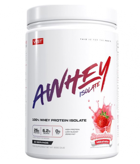 VAST AWHEY ISOLATE, strawberry, 900 g