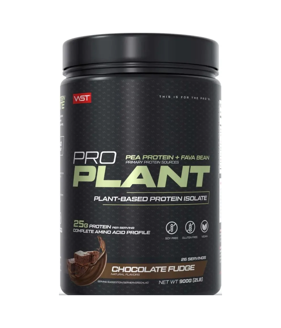 VAST PRO PLANT растительный белковый изолят, шоколад, 900 г – низкокалорийный продукт от VAST, купить в SportFit Nutrition OÜ | Reg.nr. 14554498