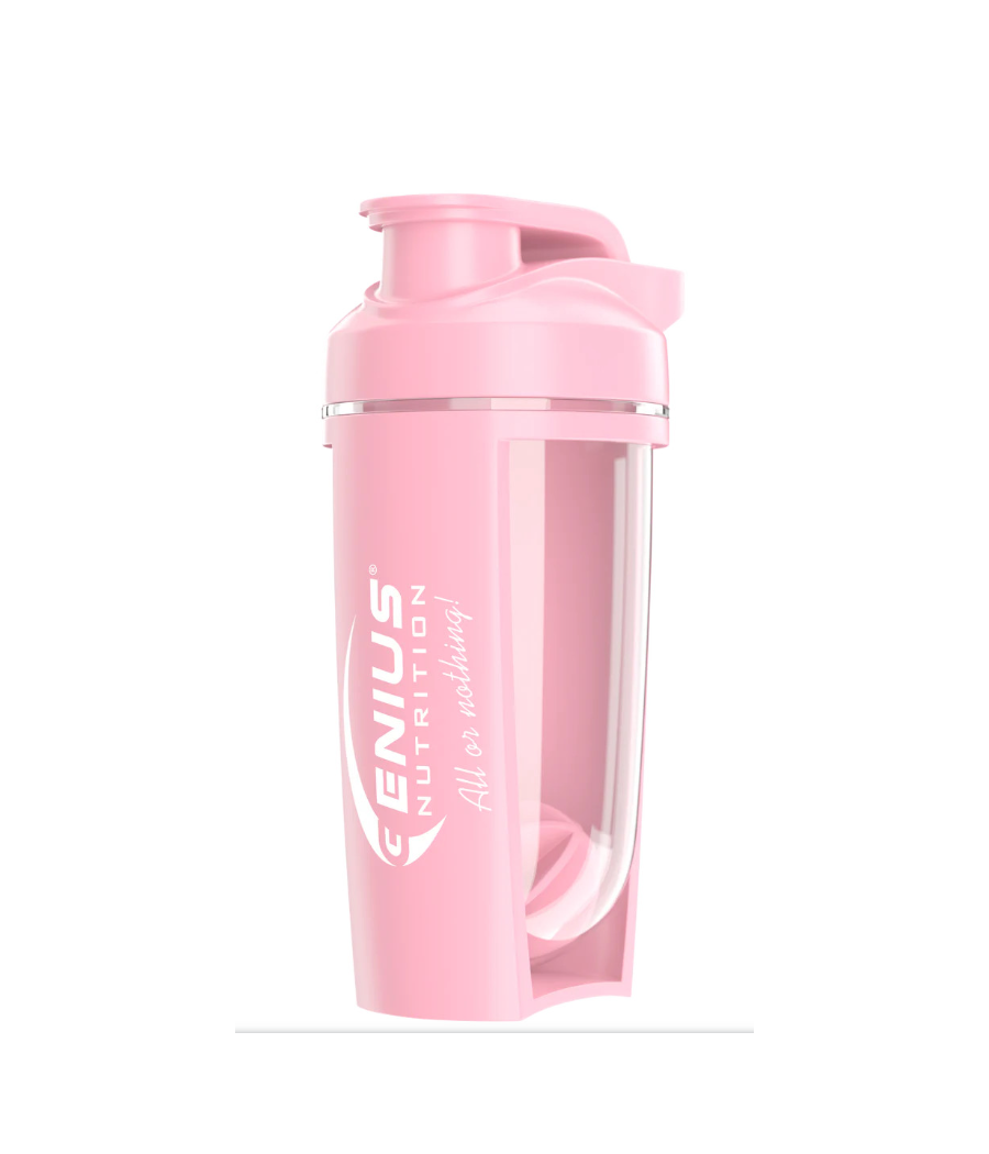 GENIUS NUTRITION G-šeiker 500 ml, roosa – madala kalorsusega toode firmalt Genius Nutrition, osta SportFit Nutrition OÜ | Reg.nr. 14554498-ist