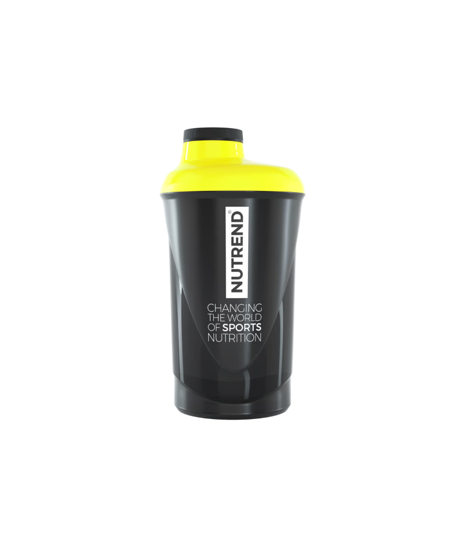 NUTREND Shaker, must - 600ml – madala kalorsusega toode firmalt NUTREND, osta SportFit Nutrition OÜ | Reg.nr. 14554498-ist