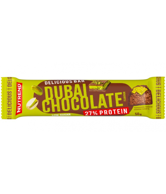 NUTREND DELICIOUS протеиновый батончик, дубайский шоколад, 50 г