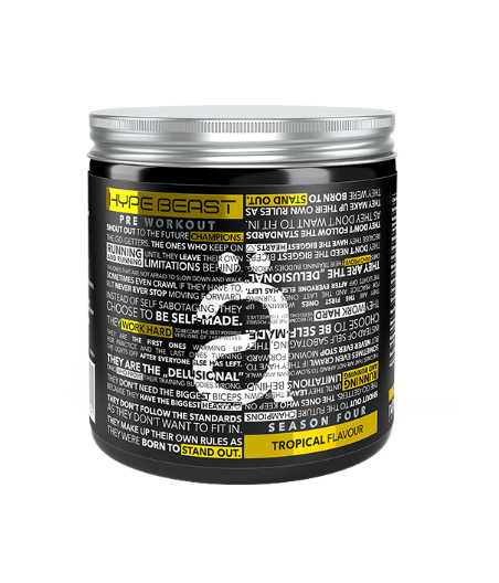 Näno Supps Pre-Workout HYPE Beast, Тропический вкус, 320 г