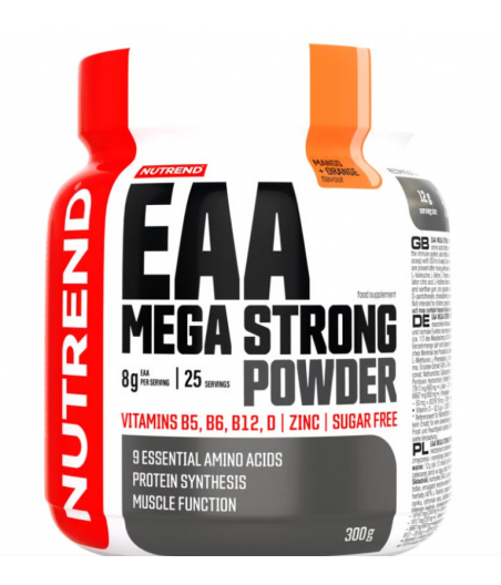 NUTREND EAA MEGA STRONG pulber, mango+apelsin, 300 g