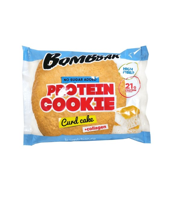 PROTEIN COOKIE BOMBBAR Печенье  протеиновое Творожный кекс, 60 гр