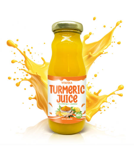 VITATEKA Turmeric juice with lemon, 200 ml