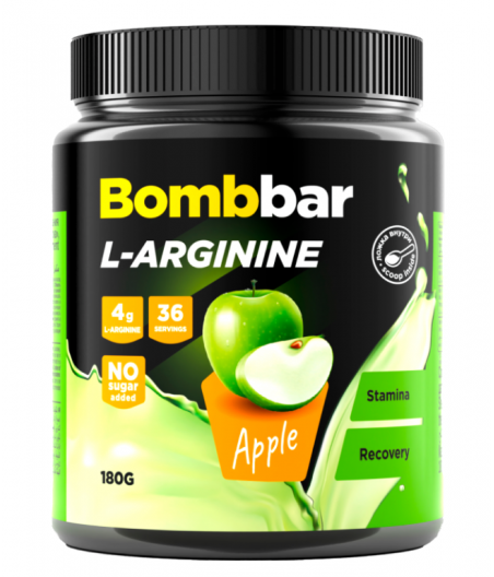 BOMBBAR L-arginiin, Õun, 180 g