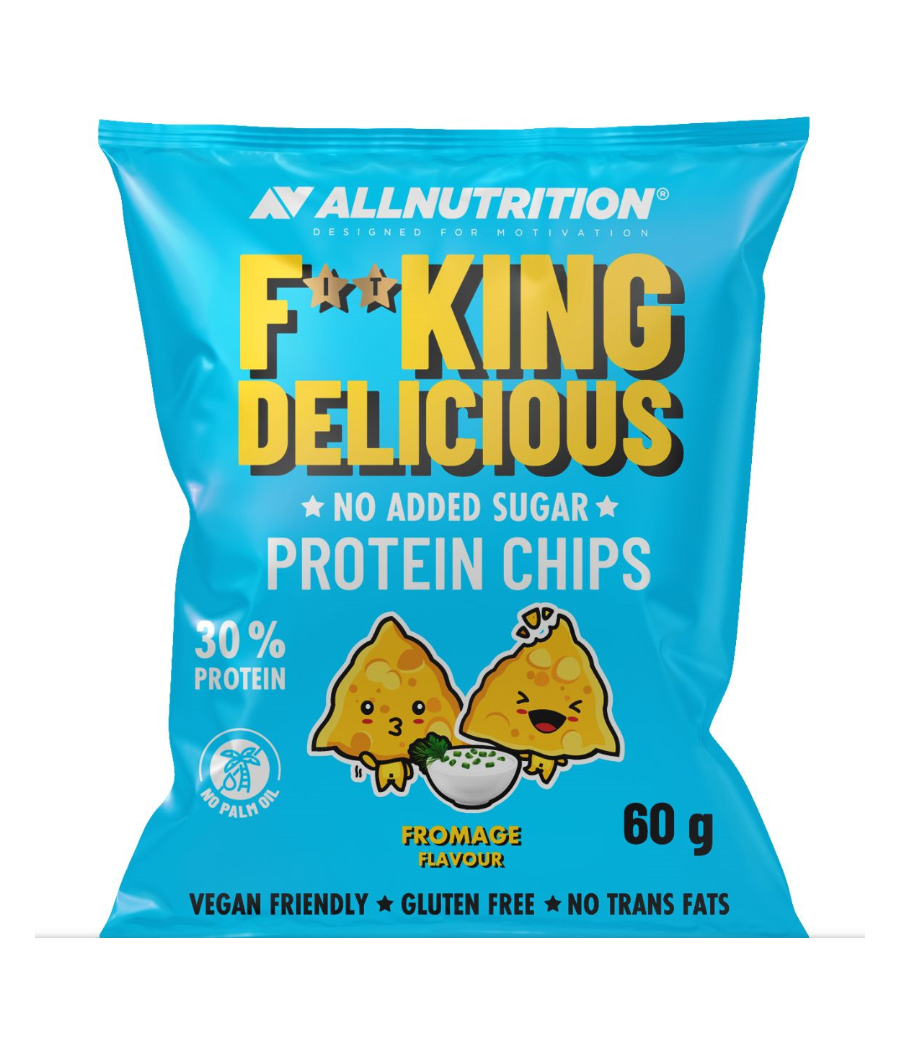 ALLNUTRITION FITKING Delicious Protein Chips Fromage, 60 g – low-calorie product from AllNutrition, buy in SportFit Nutrition OÜ | Reg.nr. 14554498
