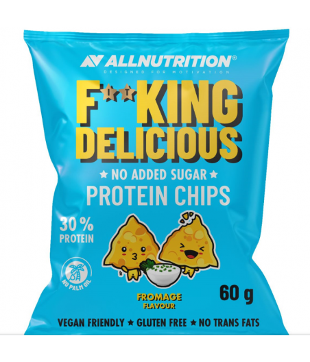 ALLNUTRITION FITKING Delicious Protein Chips Fromage, 60 g