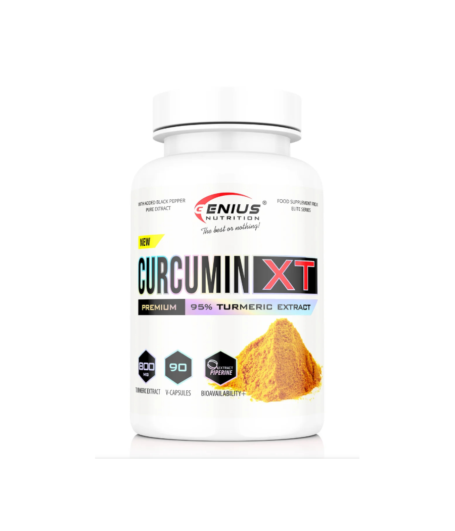 GENIUS NUTRITION Куркумин-XT, 90 капсул – низкокалорийный продукт от Genius Nutrition, купить в SportFit Nutrition OÜ | Reg.nr. 14554498