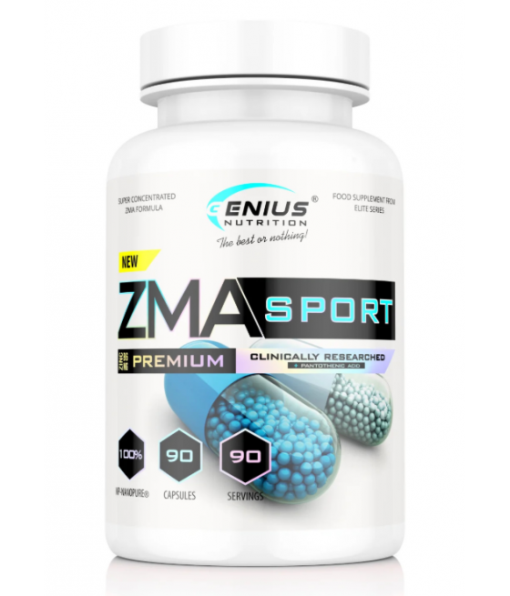 GENIUS NUTRITION ZMA SPORT, 90 капсул