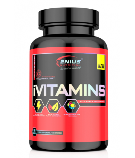 GENIUS NUTRITION iVitamins Мультивитамин, 60 капсул