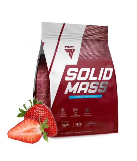 Gainer Solid Mass Maasikas — 3000 g