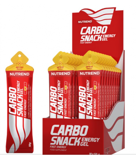 NUTREND Energiageel CARBOSNACK, aprikoos, 50 g
