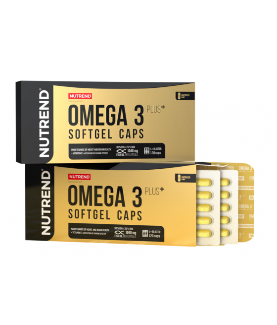 NUTREND OMEGA 3 PLUS pehmed...