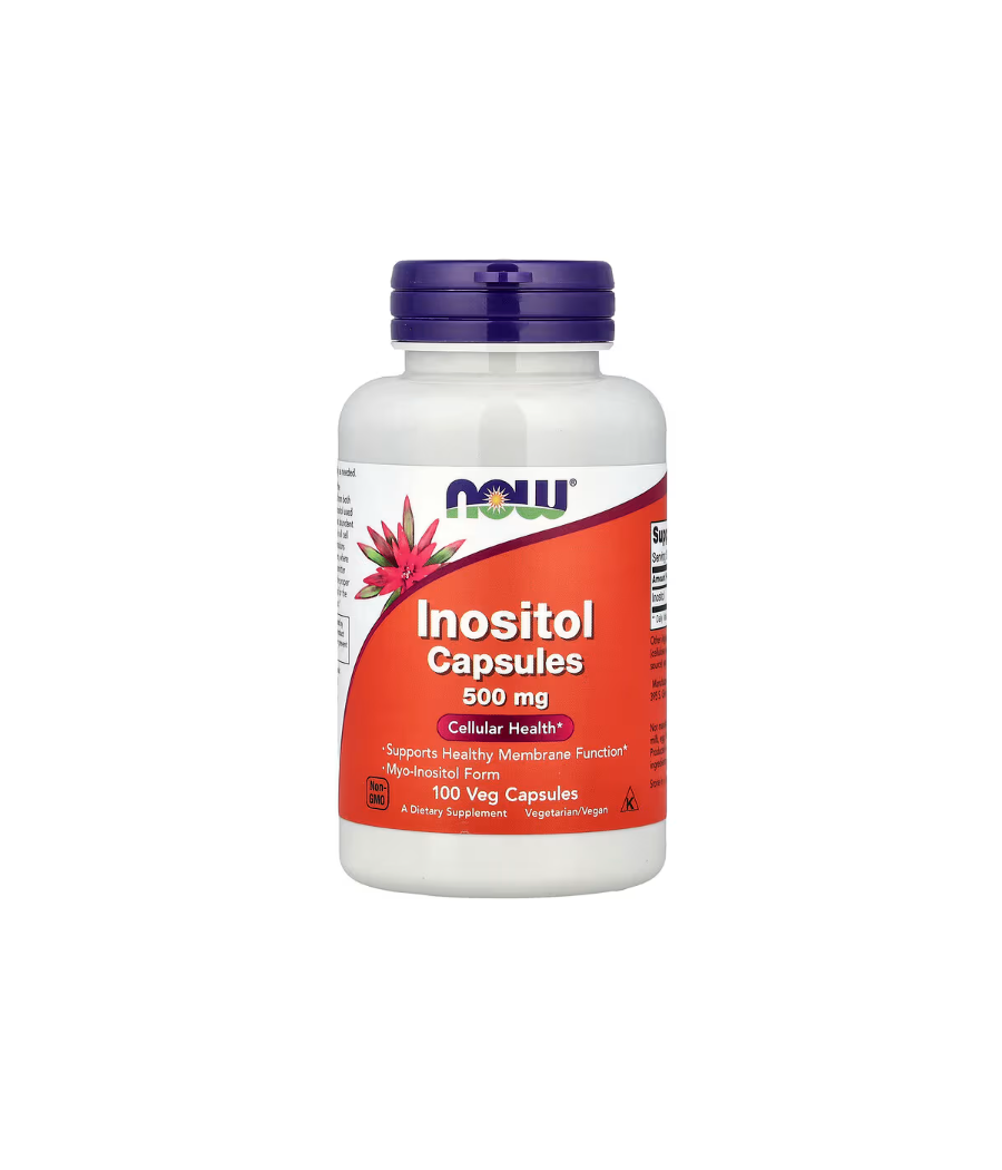 Inositol, 500mg - 100 caps NOW Foods – low-calorie product from NOW, buy in SportFit Nutrition OÜ | Reg.nr. 14554498