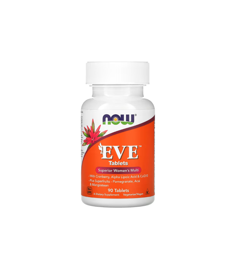 NOW Foods Eve Superior Women's Multi - 90 tablets – low-calorie product from NOW, buy in SportFit Nutrition OÜ | Reg.nr. 14554498