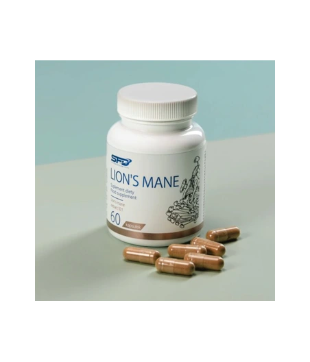 SFD Nutrition LIONS MANE - 60 kapslit